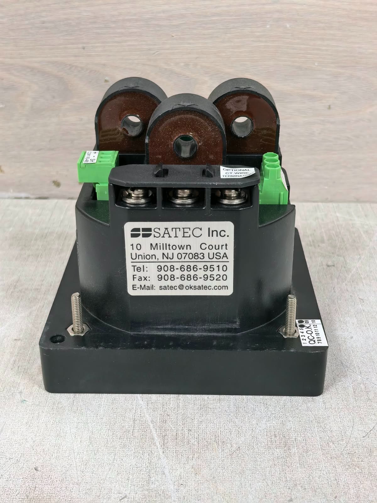SATEC PM130EH-PLUS SATEC PM130EH-PLUS MULTI-FUNCTIONAL POWER METER 7