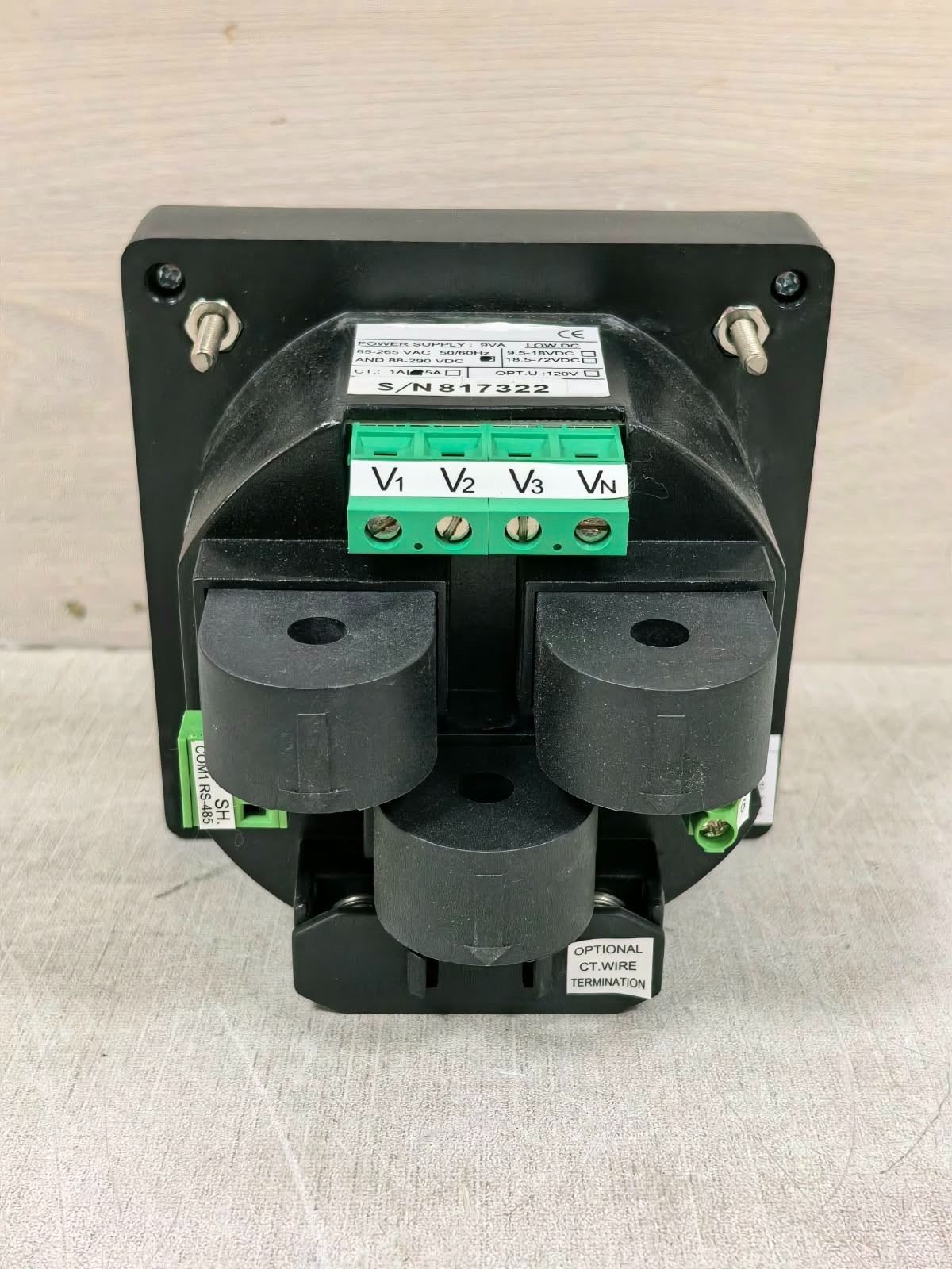 SATEC PM130EH-PLUS SATEC PM130EH-PLUS MULTI-FUNCTIONAL POWER METER 8