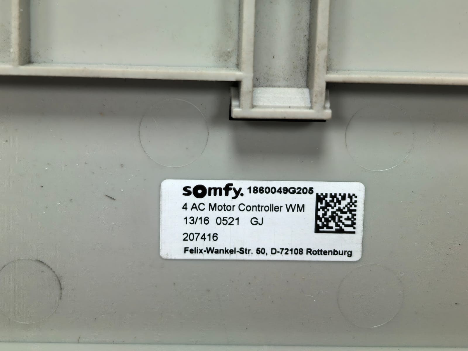 SOMFY 1860049 SOMFY ANIMEO IB+ 4 AC MOTOR CONTROLLER WM 220-240V AC 1860049 4