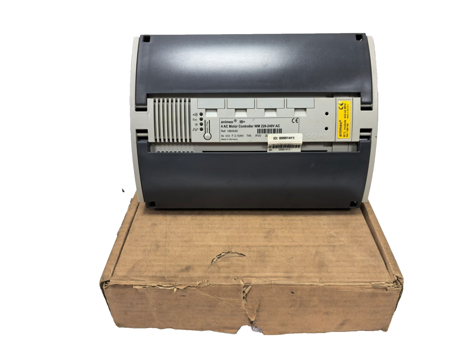 SOMFY 1860049 SOMFY ANIMEO IB+ 4 AC MOTOR CONTROLLER WM 220-240V AC 1860049 1