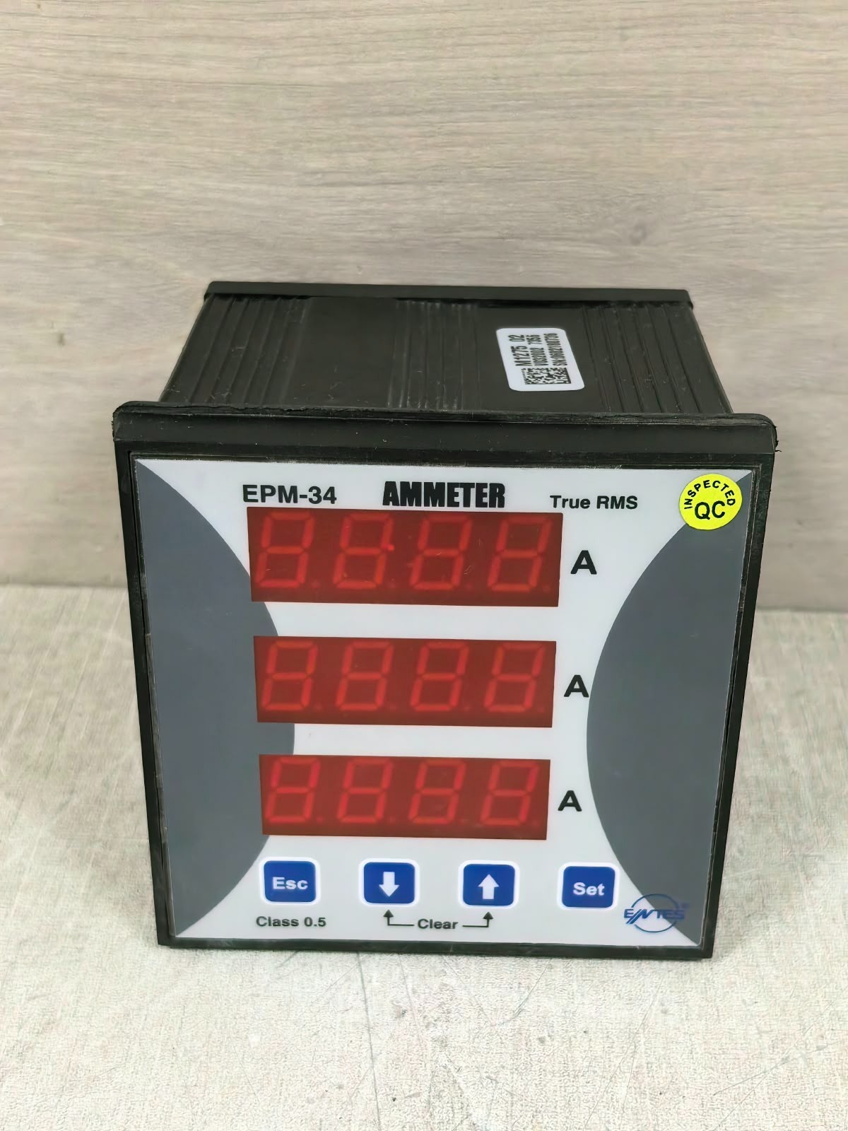 ENTES EPM-34 ENTES EPM-34 TRUE RMS AMMETER 24-250VAC/DC 4