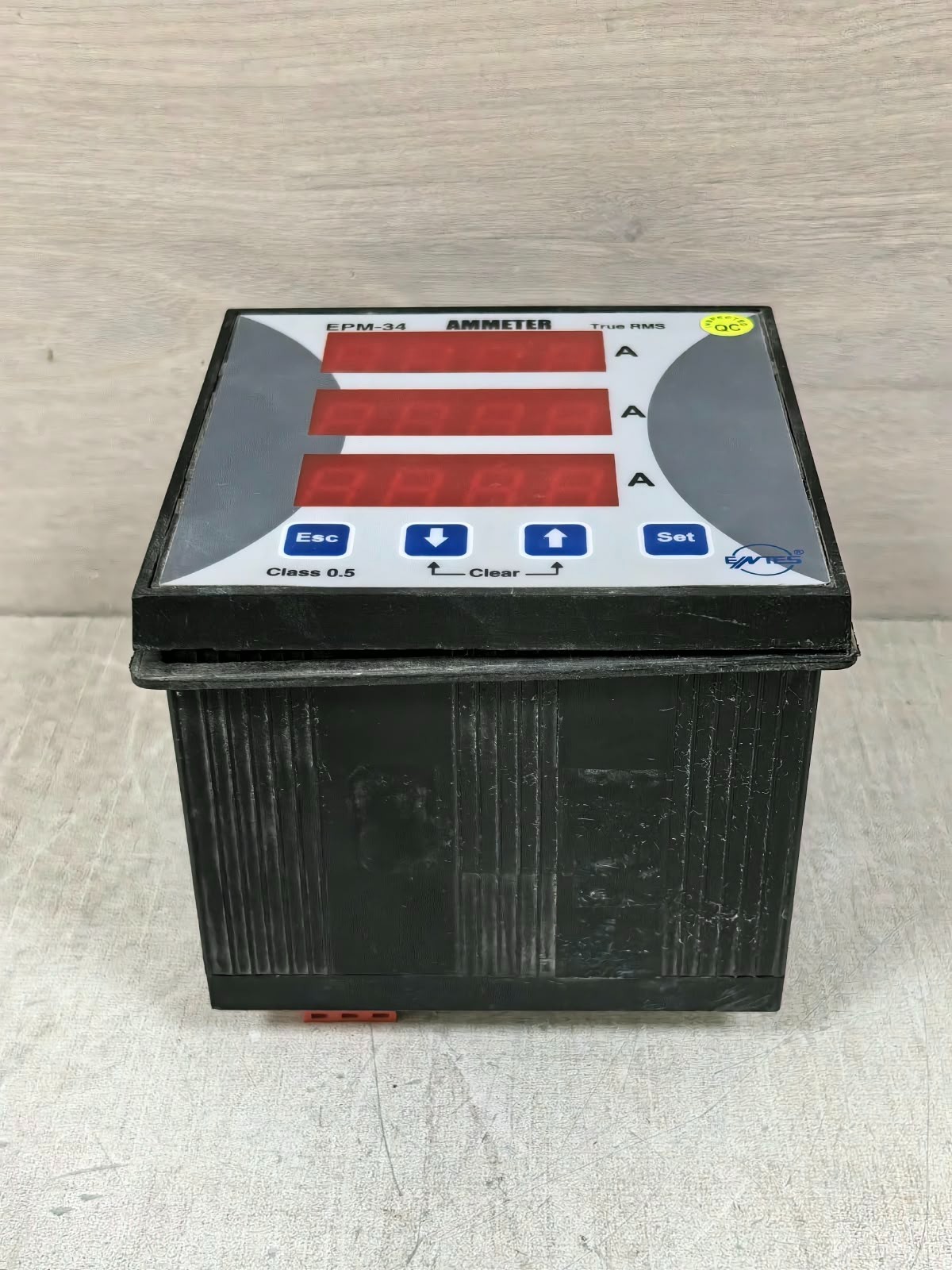 ENTES EPM-34 ENTES EPM-34 TRUE RMS AMMETER 24-250VAC/DC 9