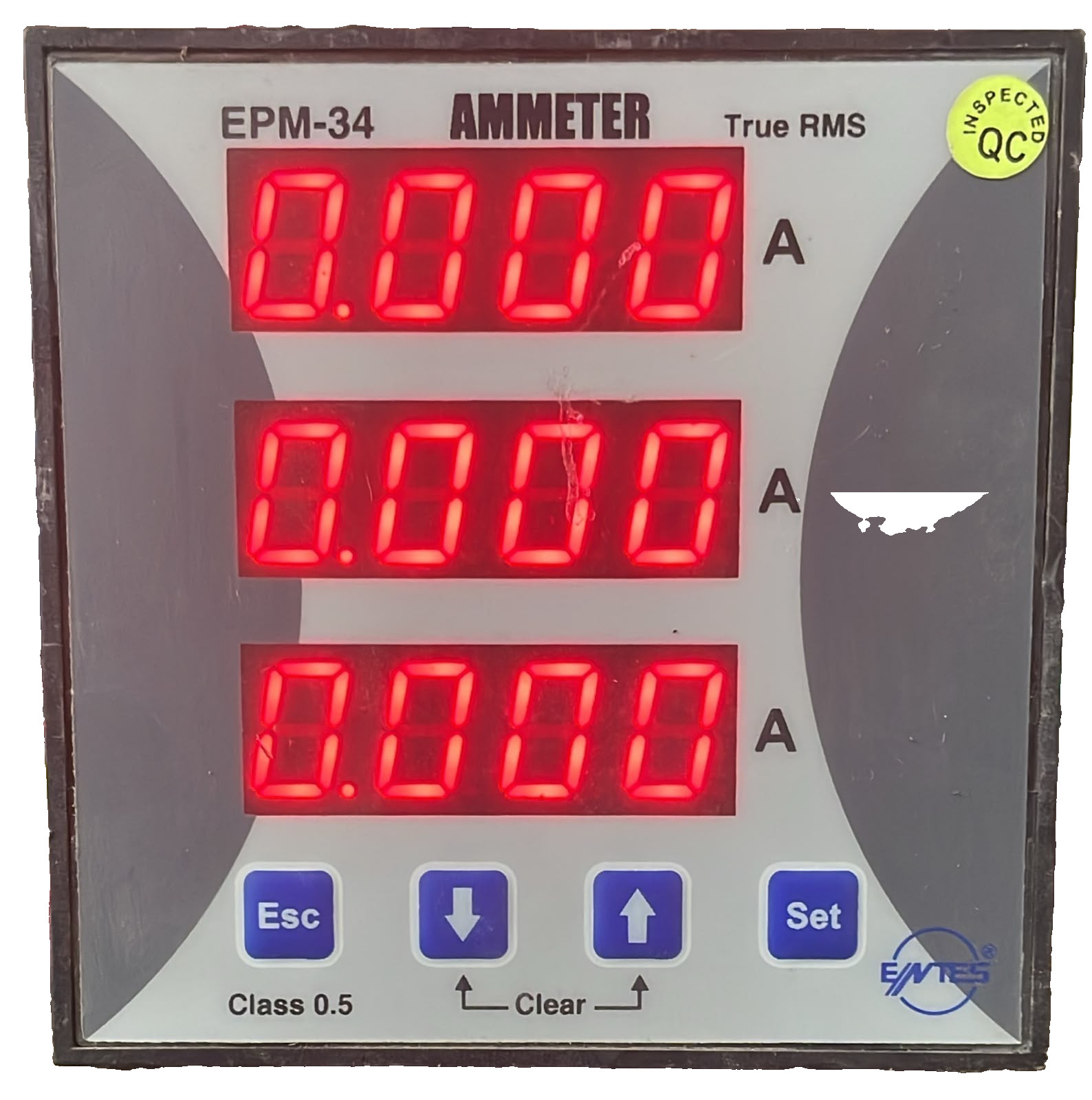 ENTES EPM-34 ENTES EPM-34 TRUE RMS AMMETER 24-250VAC/DC 1