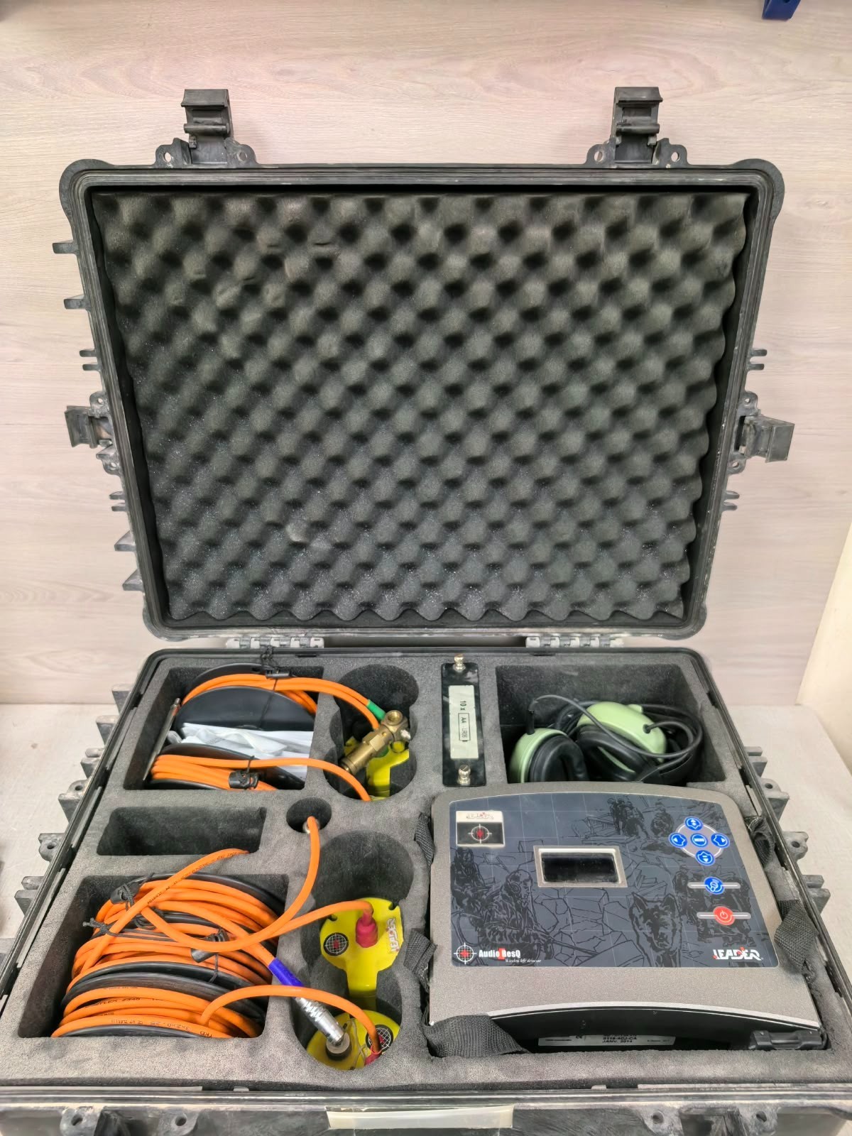 LEADER D11.04.312 LEADER AUDIO RESQ II/4CAPTS+CASQUE ANTIBRUIT D11.04.312 WIRELESS LIFE DETECTOR 1