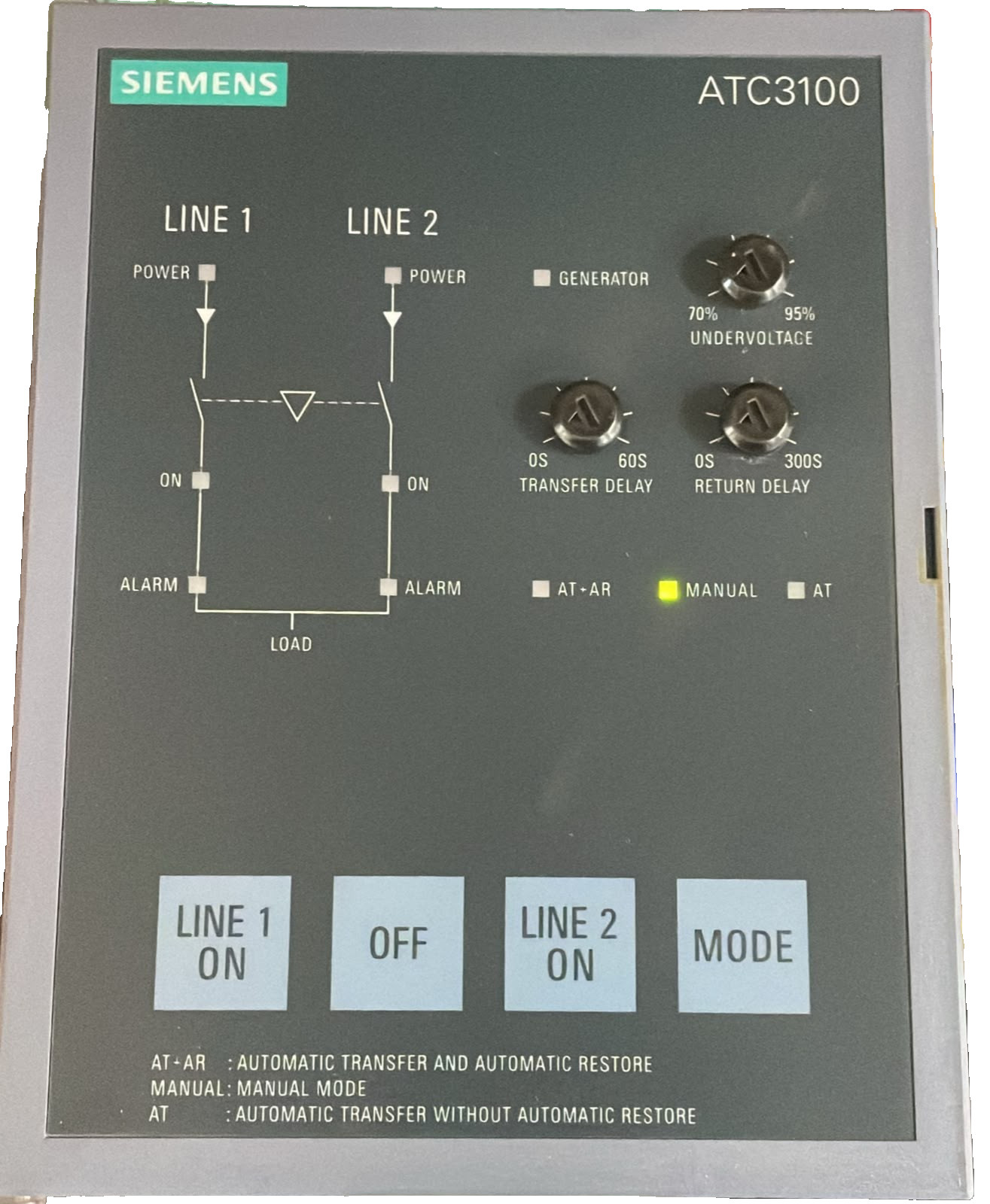 Siemens ATC3100/ 3KC ATC3100 SIEMENS ATC3100/ 3KC ATC3100 TRANSFER CONTROL DEVICE 2