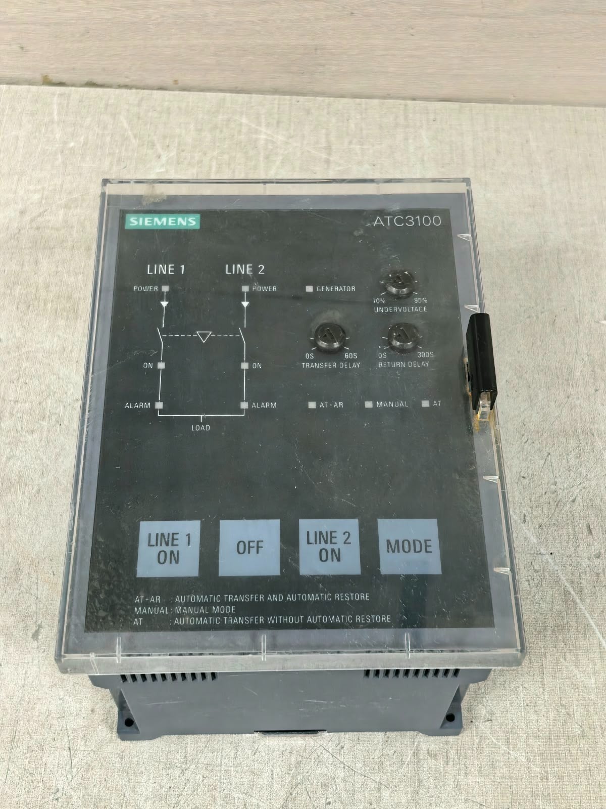 Siemens ATC3100/ 3KC ATC3100 SIEMENS ATC3100/ 3KC ATC3100 TRANSFER CONTROL DEVICE 6