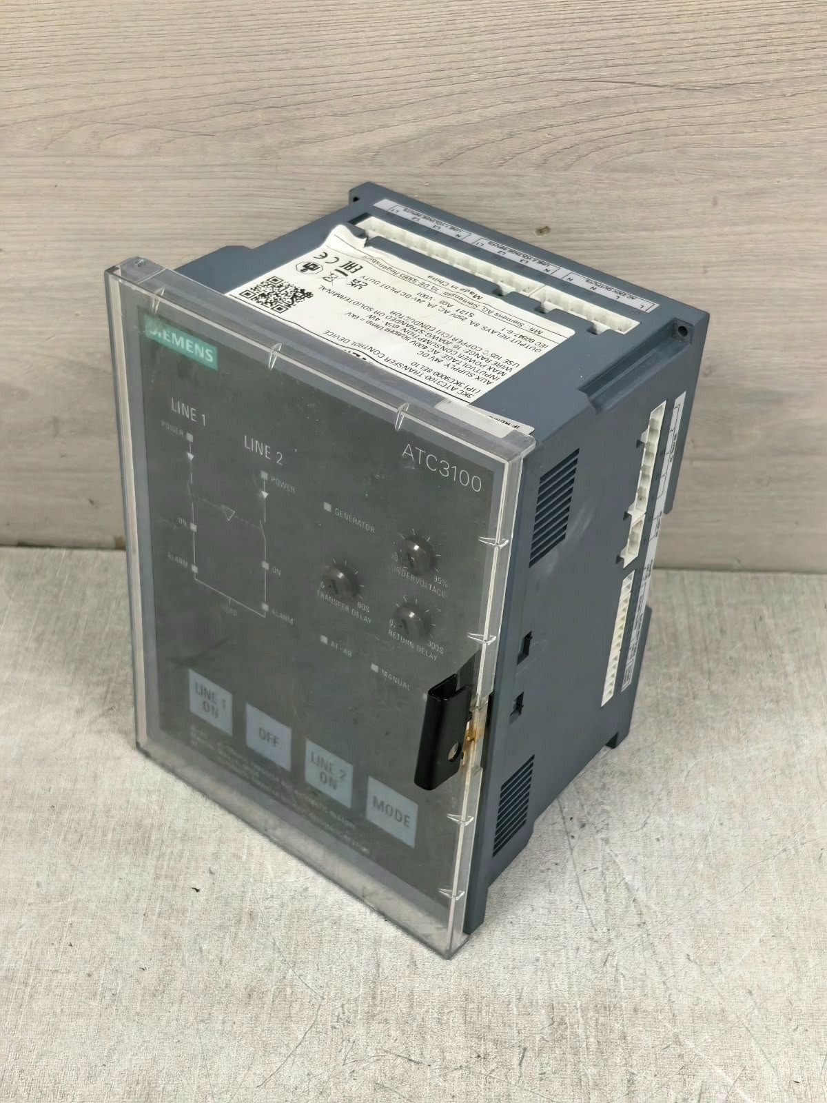 Siemens ATC3100/ 3KC ATC3100 SIEMENS ATC3100/ 3KC ATC3100 TRANSFER CONTROL DEVICE 7