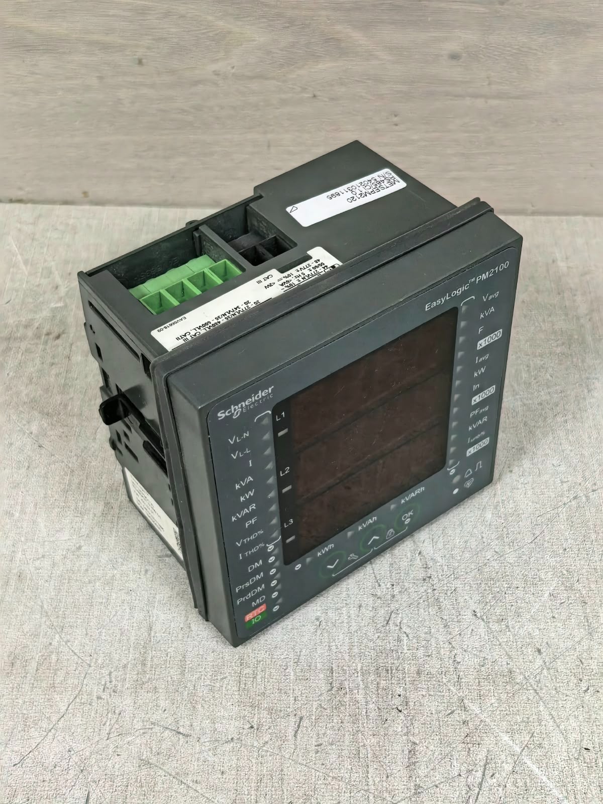 Schneider Electric METSEPM2120 FW V02.02.01 SCHNEIDER ELECTRIC EASYLOGIC PM2100 METSEPM2120 FW V02.02.01 POWER METER 4