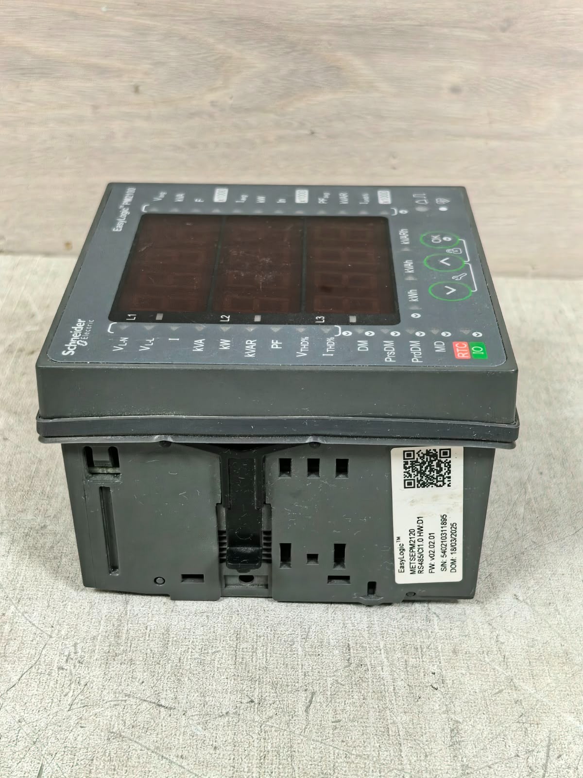 Schneider Electric METSEPM2120 FW V02.02.01 SCHNEIDER ELECTRIC EASYLOGIC PM2100 METSEPM2120 FW V02.02.01 POWER METER 7