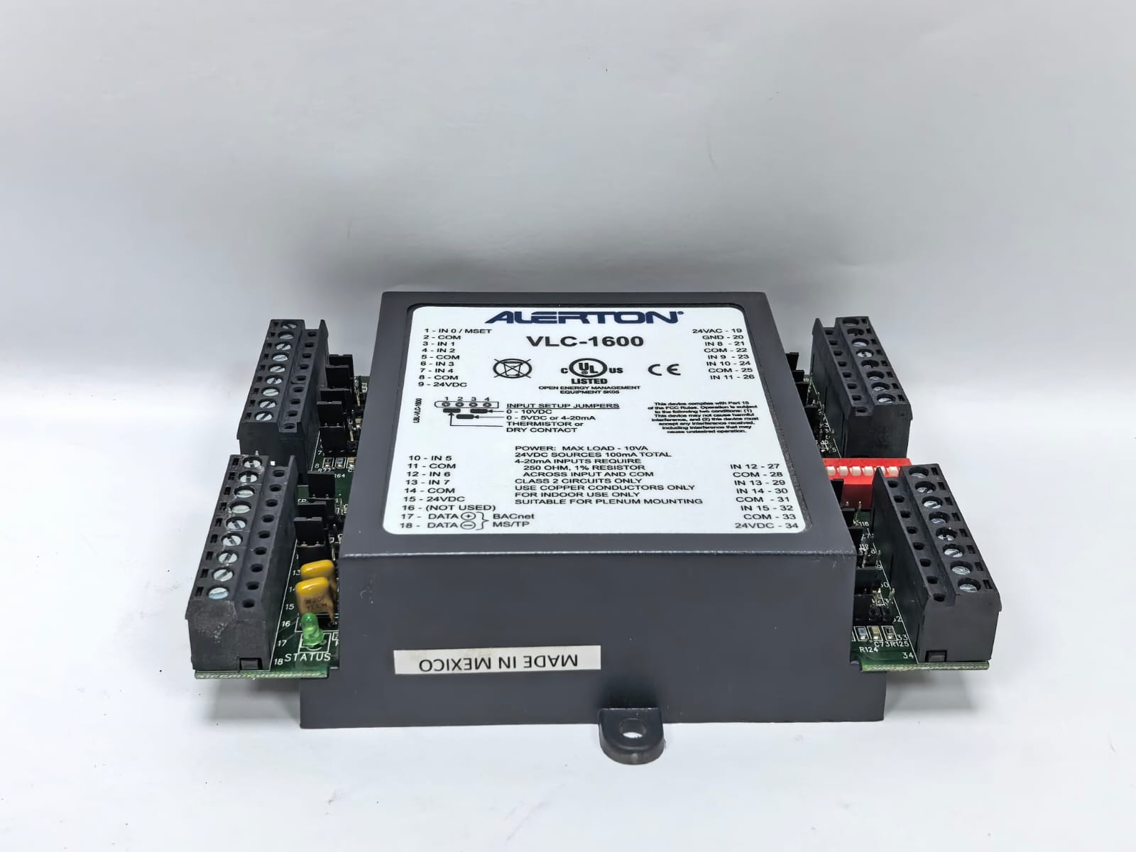 Alerton VLC-1600 ALERTON VLC-1600 INPUT MONITORING CONTROLLER 5