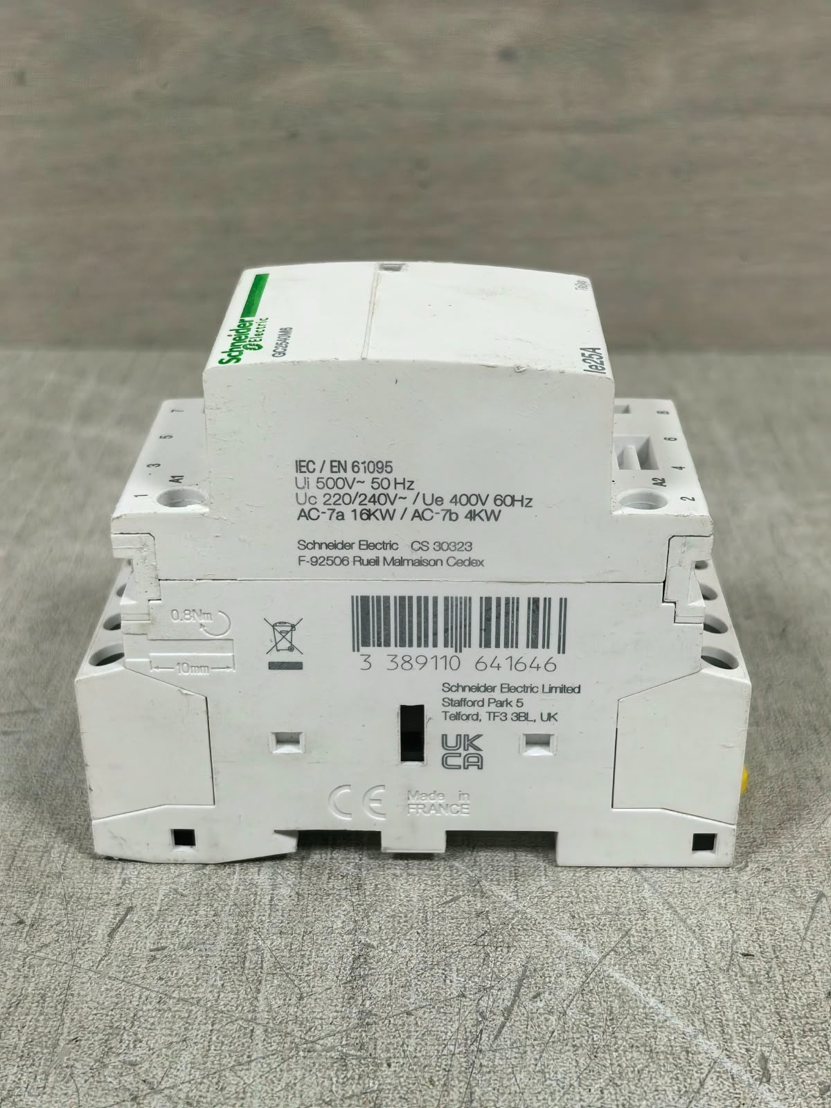 Schneider Electric GC2540M6 LE25A SCHNEIDER ELECTRIC GC2540M6 LE25A MODULAR CONTACTOR 6