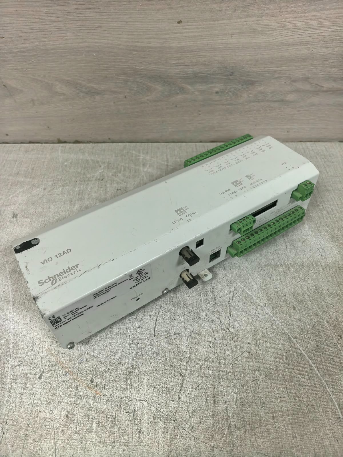 Schneider Electric VIO12AD SCHNEIDER ELECTRIC VIO12AD RTD INPUT MODULE 48-230VAC/DC 5