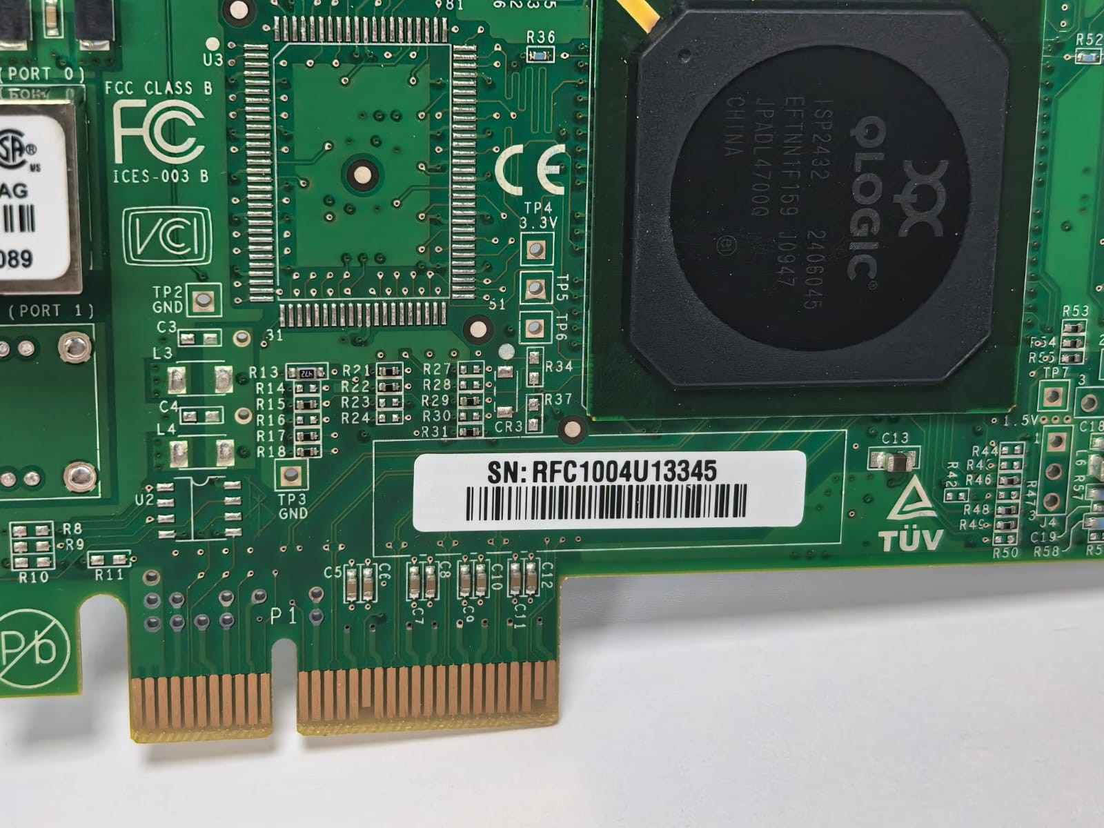 QLOGIC DELL QL2460 QLOGIC DELL QL2460 HOST BUS ADAPTER (HBA) / NETWORK ADAPTER PX2510401-60C 4