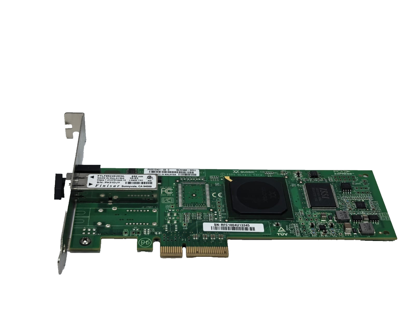 QLOGIC DELL QL2460 QLOGIC DELL QL2460 HOST BUS ADAPTER (HBA) / NETWORK ADAPTER PX2510401-60C 5