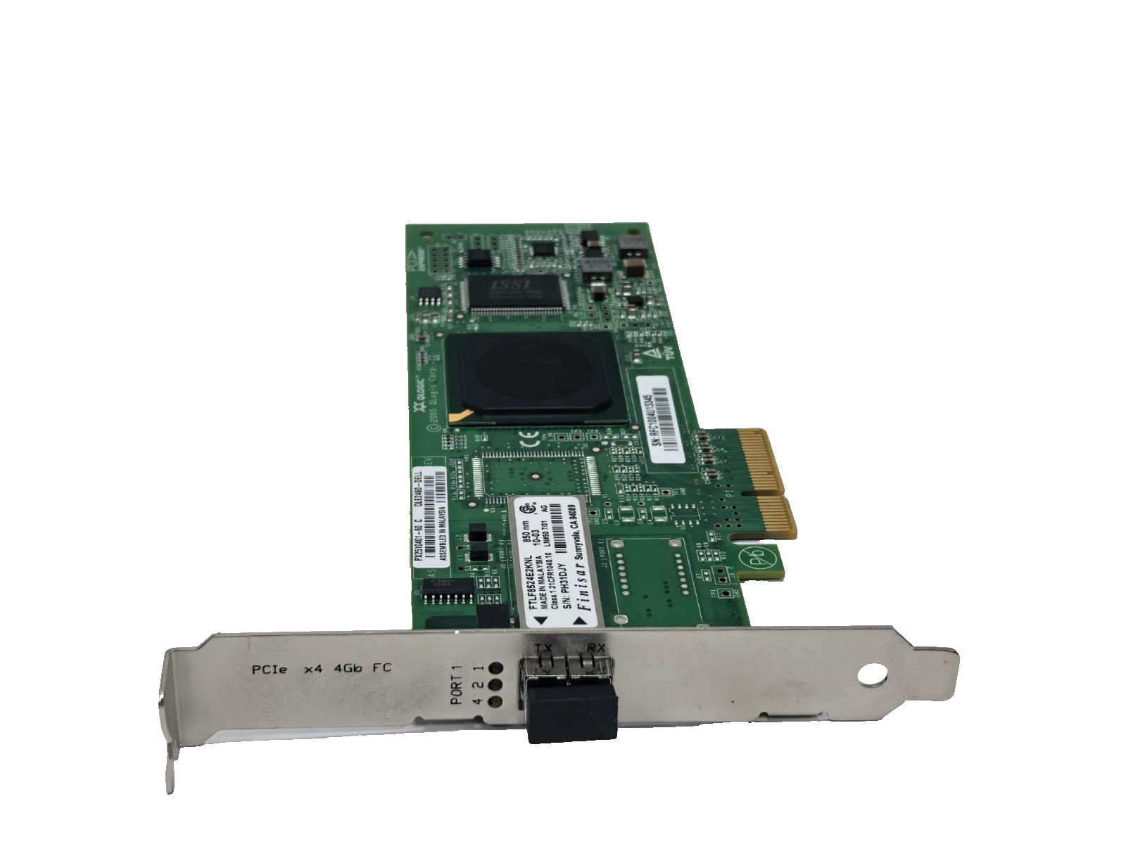 QLOGIC DELL QL2460 QLOGIC DELL QL2460 HOST BUS ADAPTER (HBA) / NETWORK ADAPTER PX2510401-60C 8
