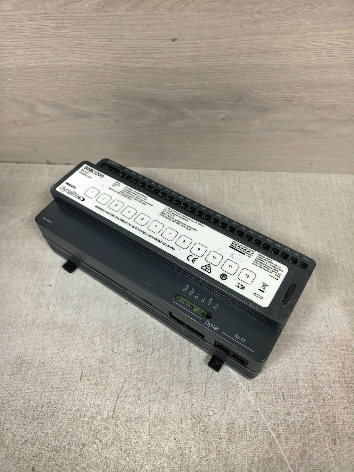 PHILIPS DYNALITE DDBC1200 PHILIPS DYNALITE DDBC1200 BALLAST CONTROLLER 100-240V 5