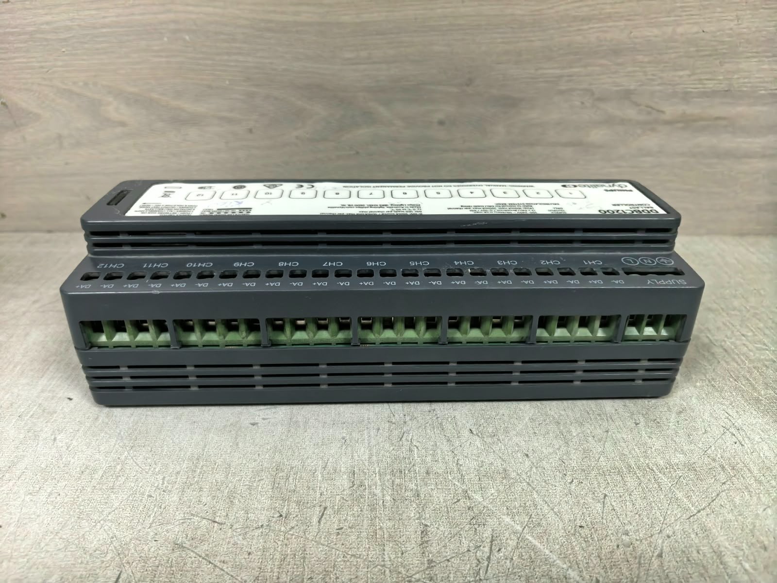 PHILIPS DYNALITE DDBC1200 PHILIPS DYNALITE DDBC1200 BALLAST CONTROLLER 100-240V 10