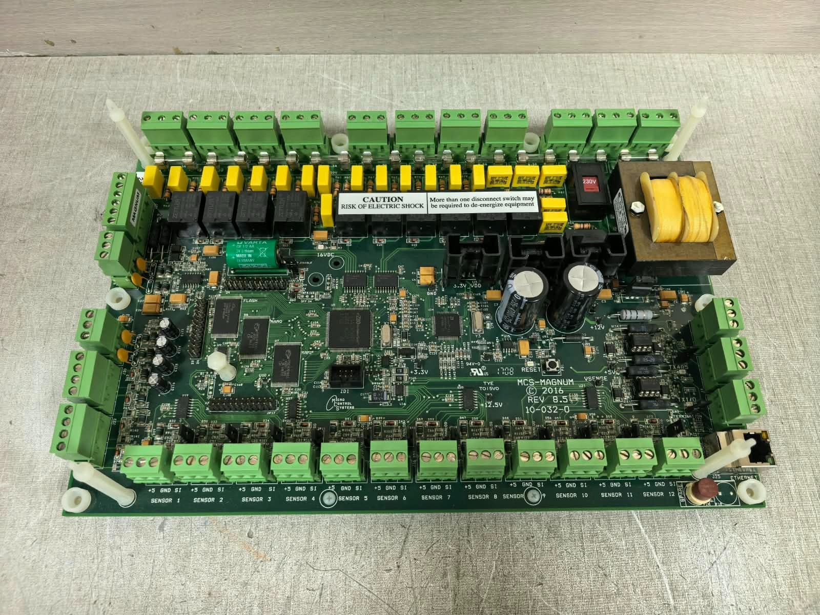MICRO CONTROL SYSTEMS MCS-MAGNUM 10-032-0 REV:8.5 MICRO CONTROL SYSTEMS MCS-MAGNUM 10-032-0 REV:8.5 CONTROL BOARD 6
