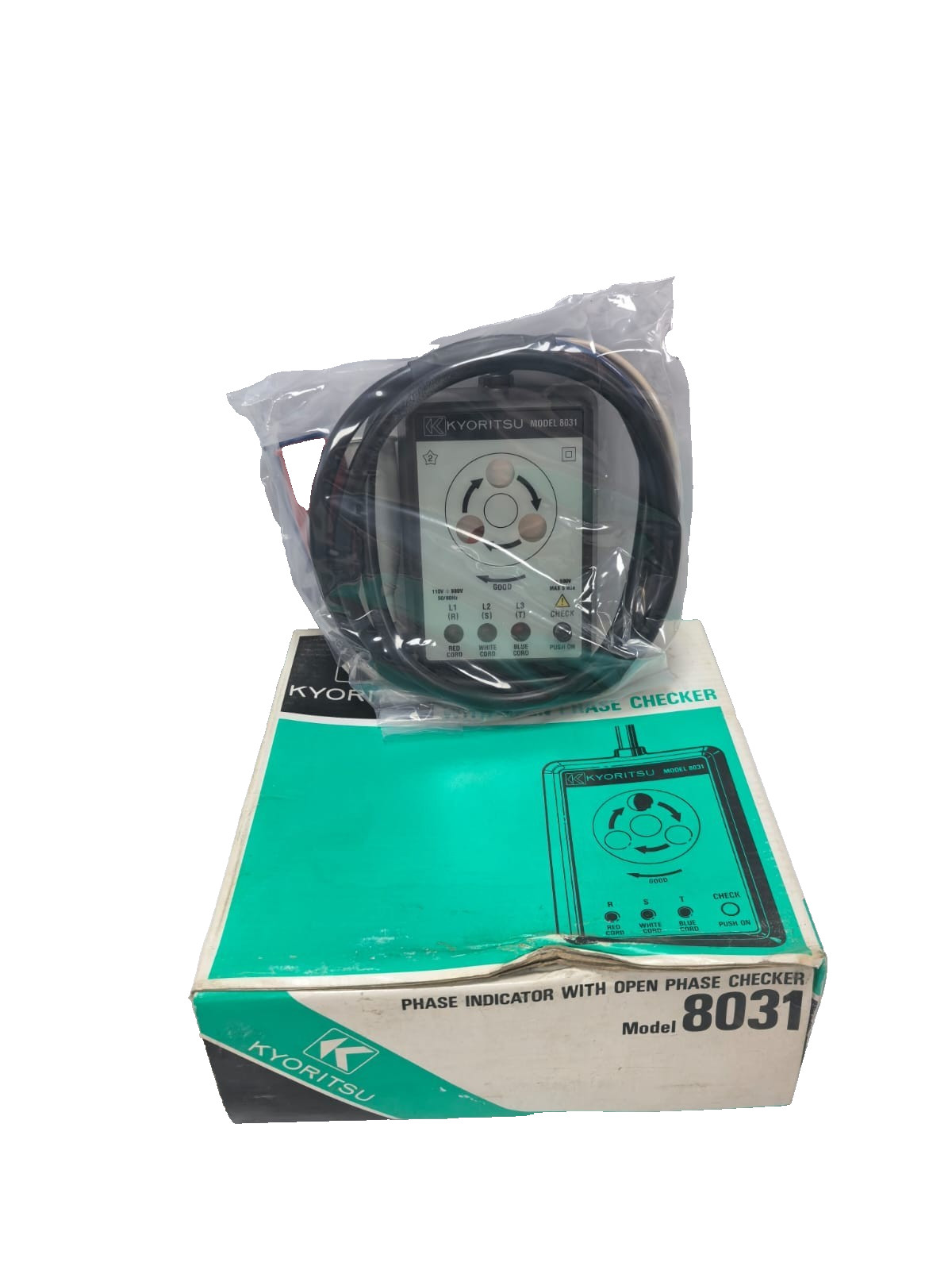 KYORITSU 8031 KYORITSU 8031 PHASE INDICATOR WITH OPEN PHASE CHECKER 2