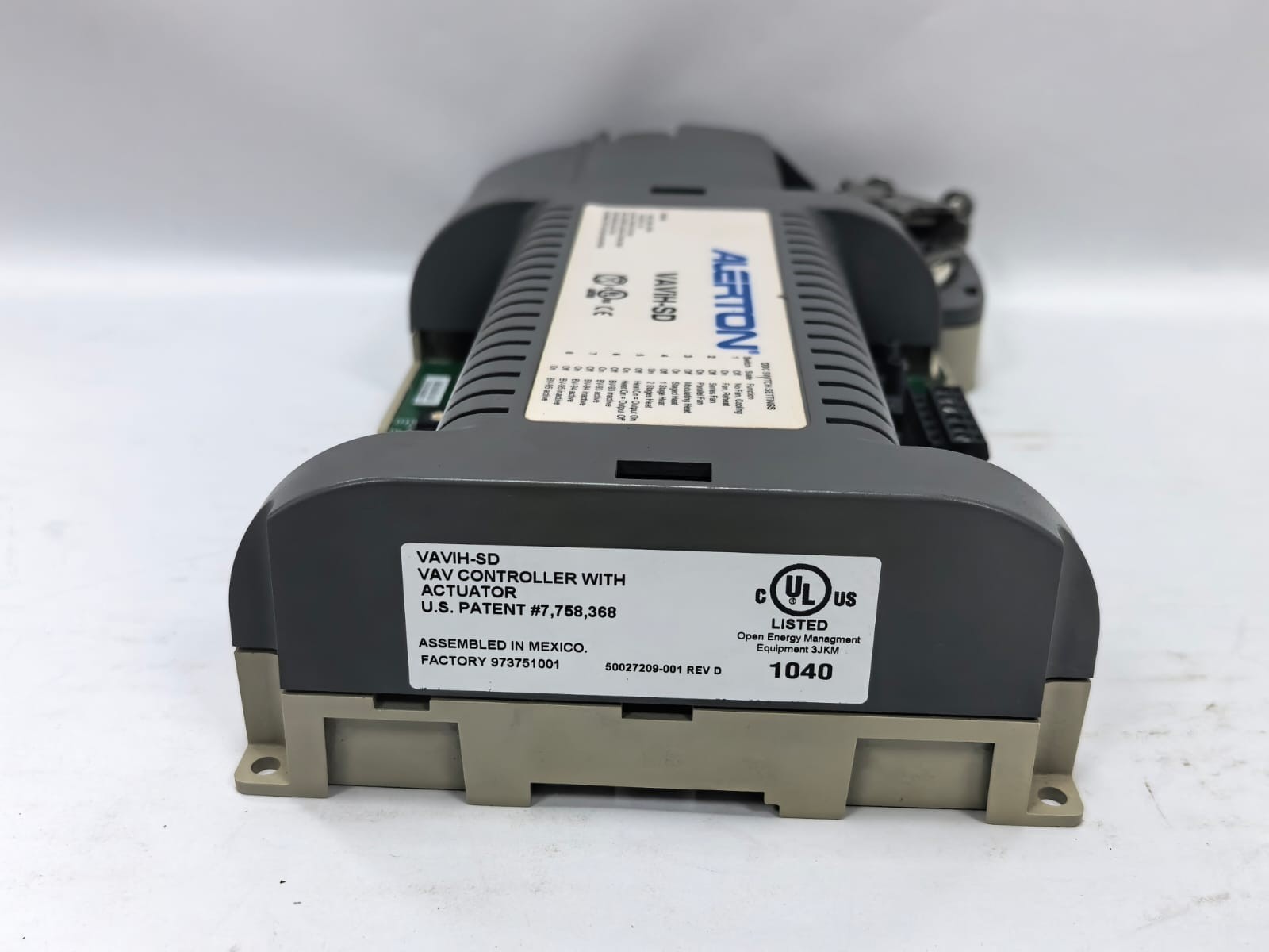 Alerton 50027209-001 REV.D ALERTON VAVIH-SD VAV CONTROLLER WITH ACTUATOR 50027209-001 REV.D 4