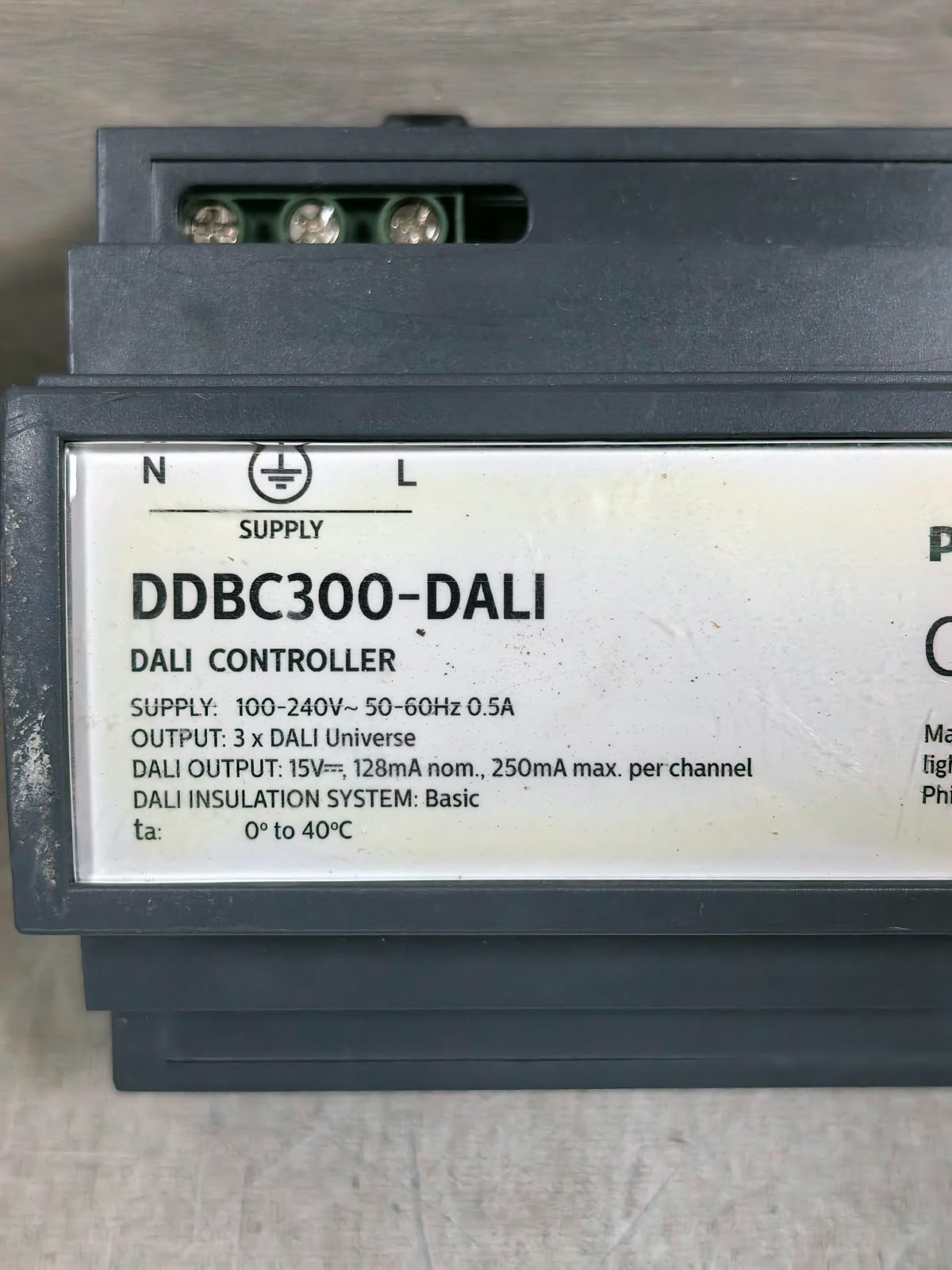 PHILIPS DYNALITE DDBC300-DALI PHILIPS DYNALITE DDBC300-DALI DALI CONTROLLER 100-240V 2