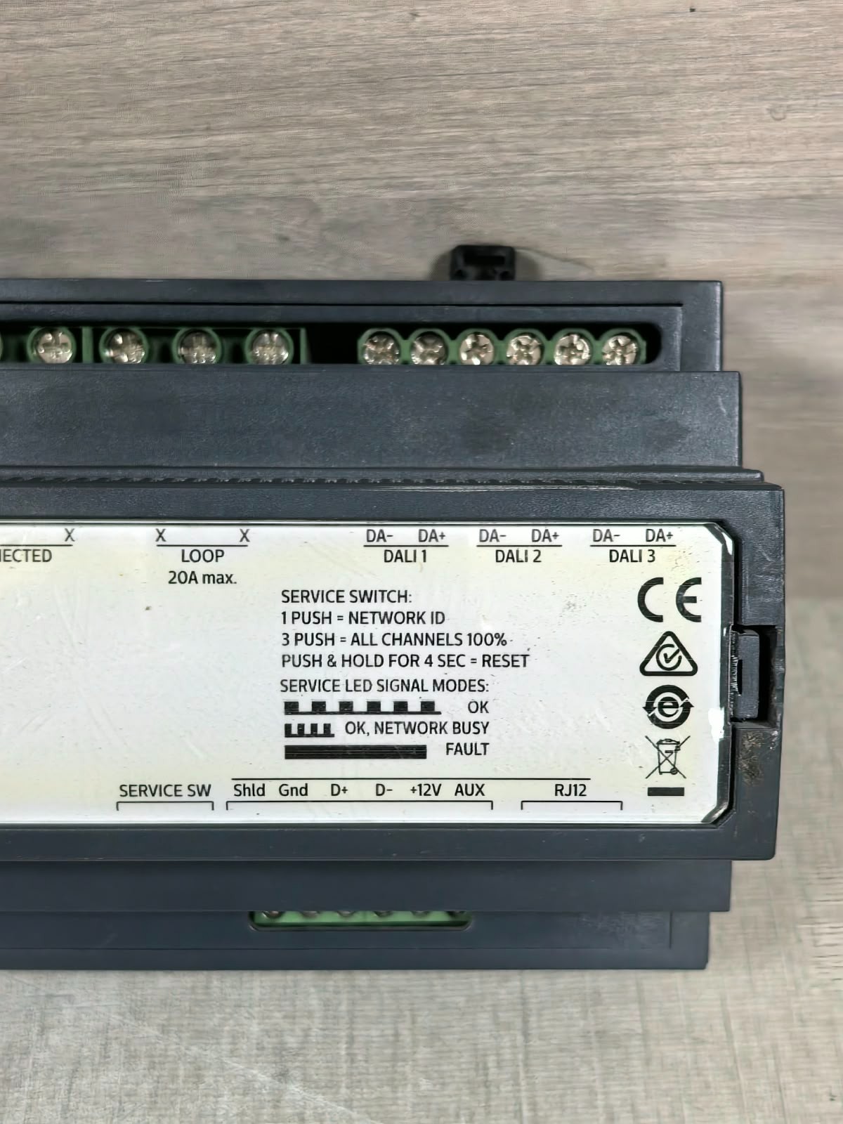 PHILIPS DYNALITE DDBC300-DALI PHILIPS DYNALITE DDBC300-DALI DALI CONTROLLER 100-240V 3