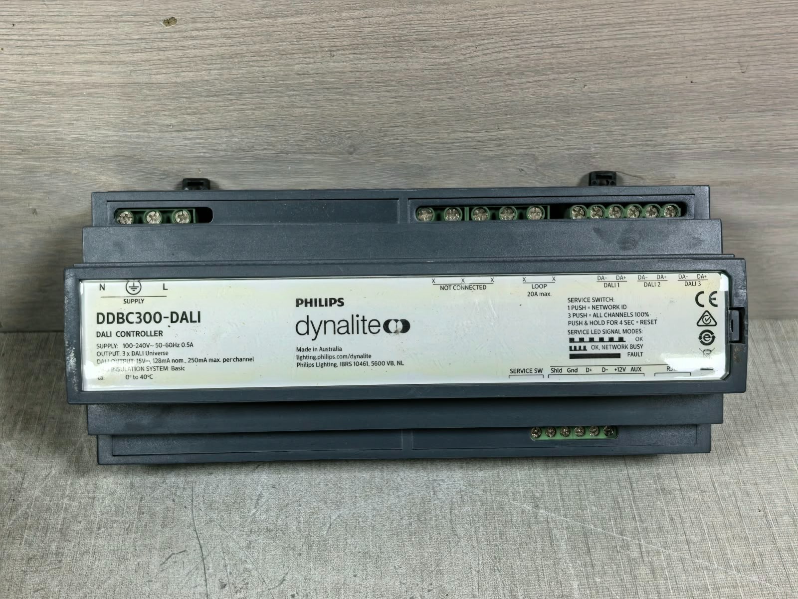 PHILIPS DYNALITE DDBC300-DALI PHILIPS DYNALITE DDBC300-DALI DALI CONTROLLER 100-240V 1