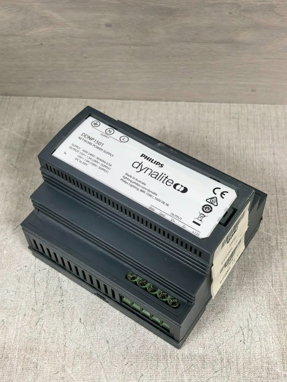 PHILIPS DYNALITE DDNP1501 PHILIPS DYNALITE DDNP1501 NETWORK POWER SUPPLY 100-240V 5