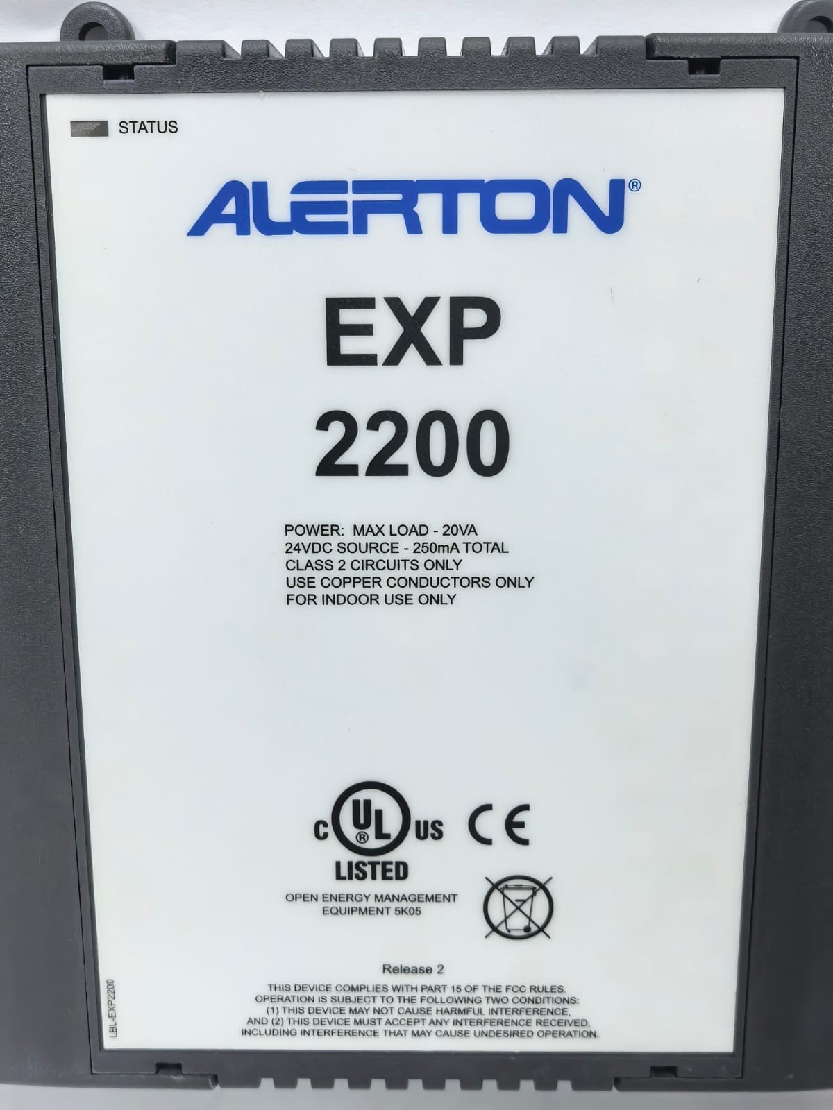 Alerton EXP 2200 ALERTON EXP 2200 INPUT EXPANSION MODULE 2