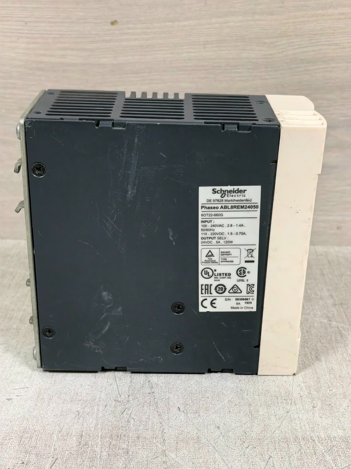 Schneider Electric ABL8REM24050 SCHNEIDER ELECTRIC ABL8REM24050 POWER SUPPLY 5