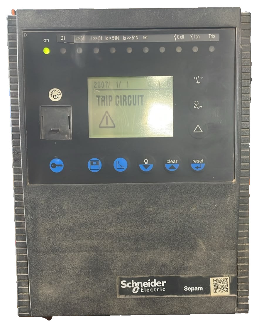 Schneider Electric 59607 S10UD XXX JXX XNT SCHNEIDER ELECTRIC SEPAM 59607 S10UD XXX JXX XNT UNIT MODULE 1