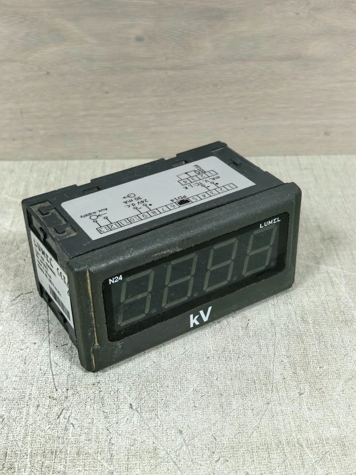 LUMEL N24-S240800E1 LUMEL N24-S240800E1 DIGITAL METER 7