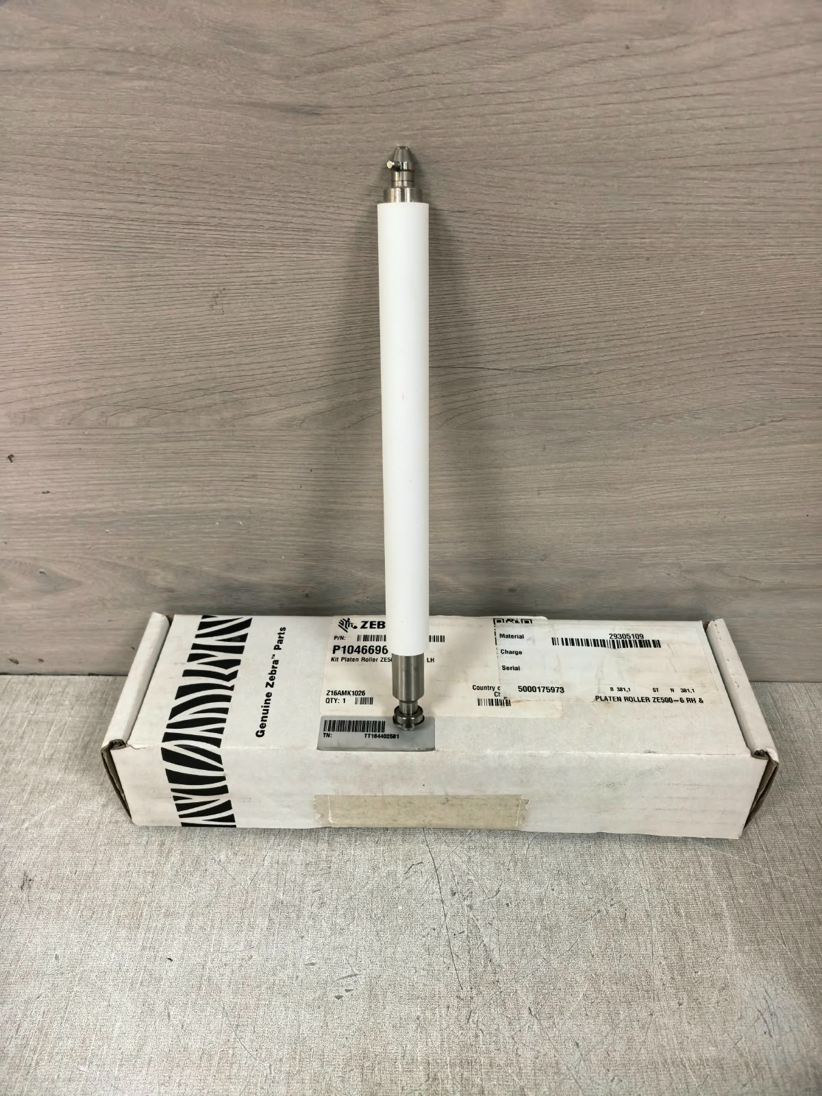 ZEBRA TECHNOLOGIES CORP. P10-46696-073 ZEBRA TECHNOLOGIES CORP. P10-46696-073 KIT PLATEN ROLLER ZE500-6RH &LH 2