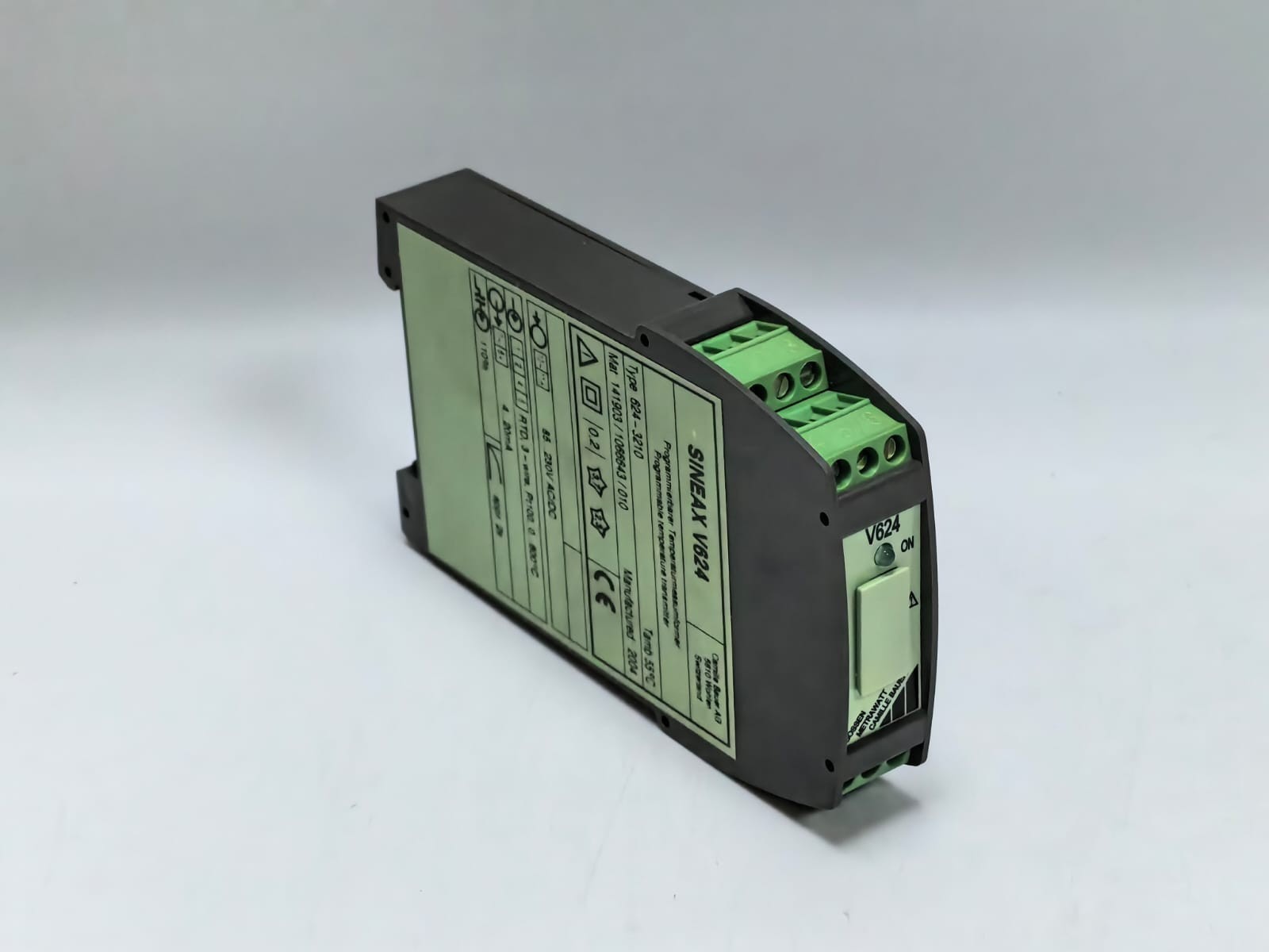CAMILLE BAUER AG 624-3210 CAMILLE BAUER AG SINEAX V624 PROGRAMMABLE TEMPERATURE TRANSMITTER 624-3210 9