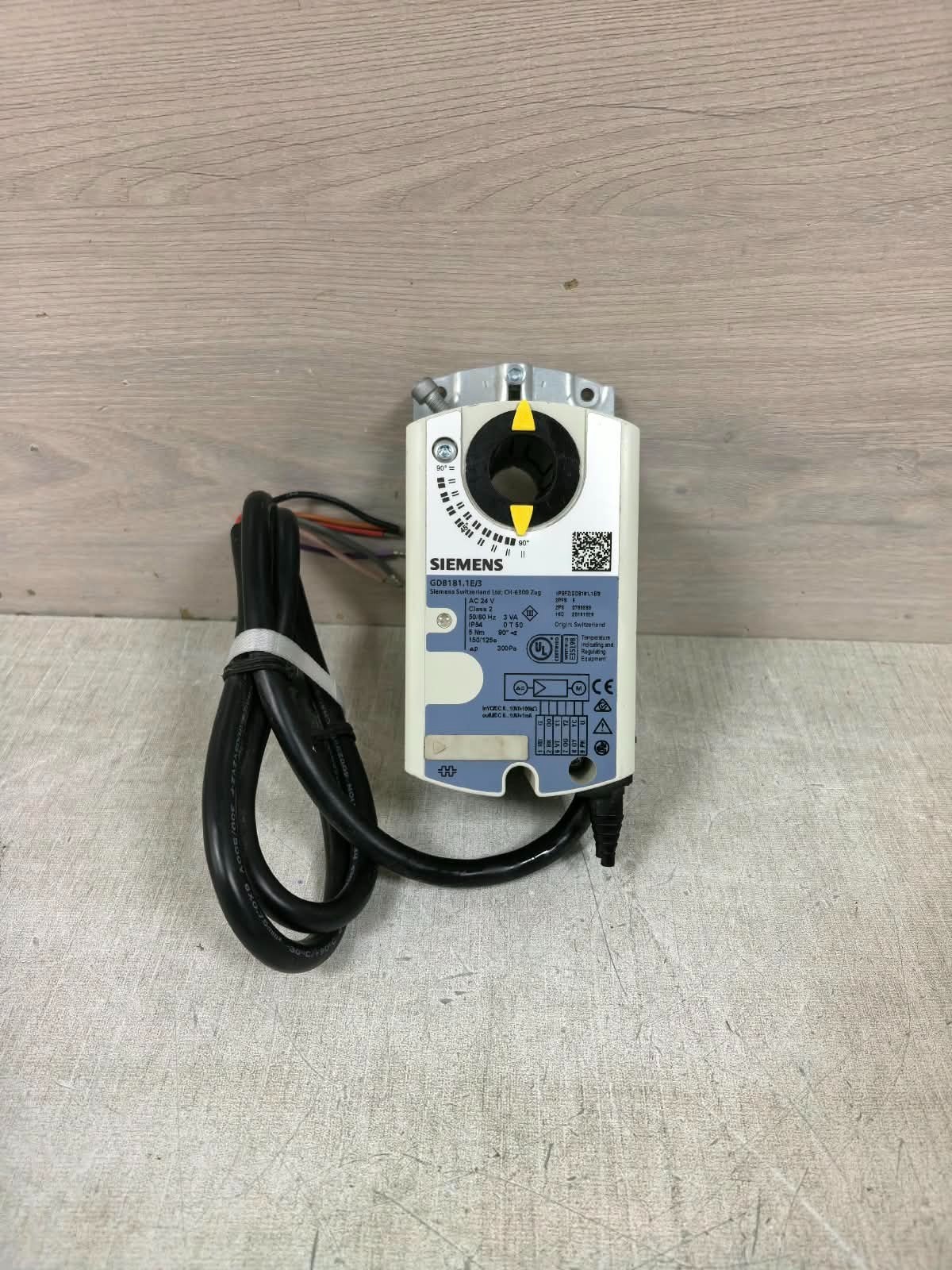 Siemens GDB181.1E/3 SIEMENS GDB181.1E/3 DAMPER ACTUATOR 24V 1