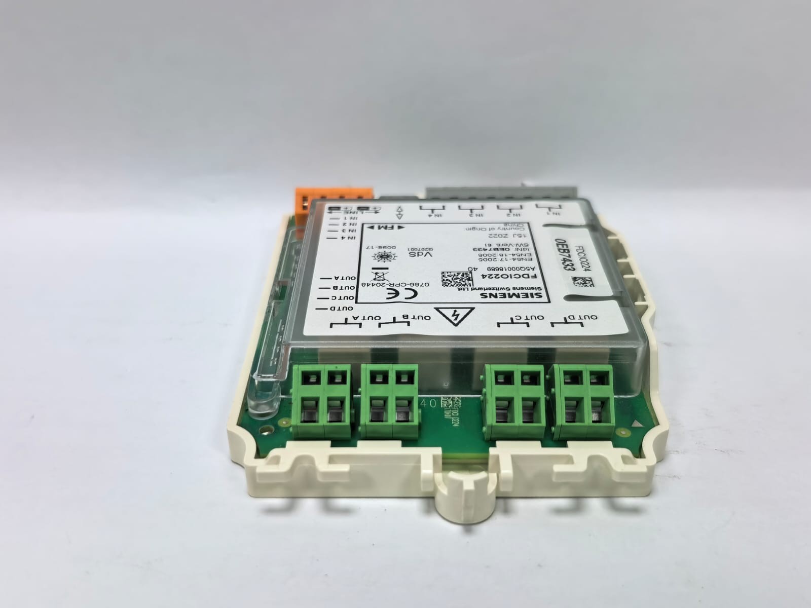 Siemens FDCIO224 SIEMENS FDCIO224 INPUT/OUTPUT MODULE 6