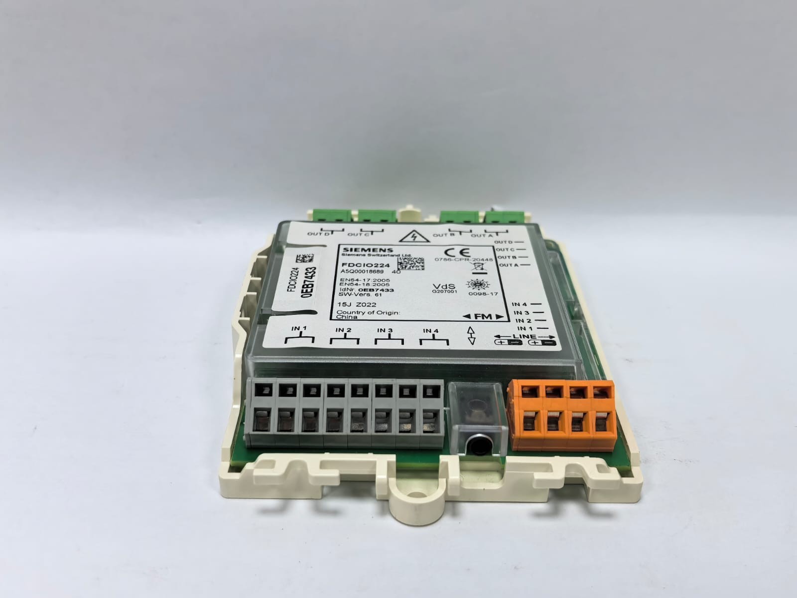Siemens FDCIO224 SIEMENS FDCIO224 INPUT/OUTPUT MODULE 7