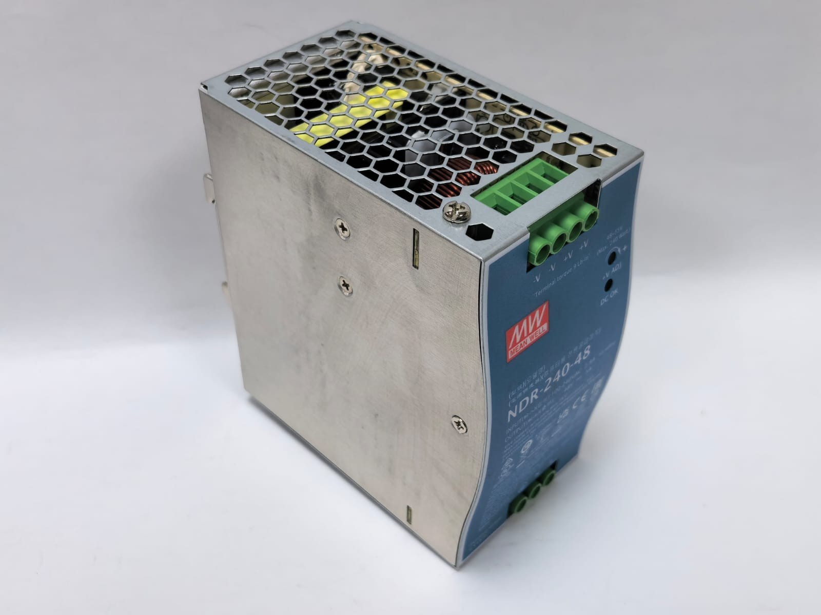 MEAN WELL NDR-240-48 MEAN WELL NDR-240-48 DIN RAIL POWER SUPPLY 9