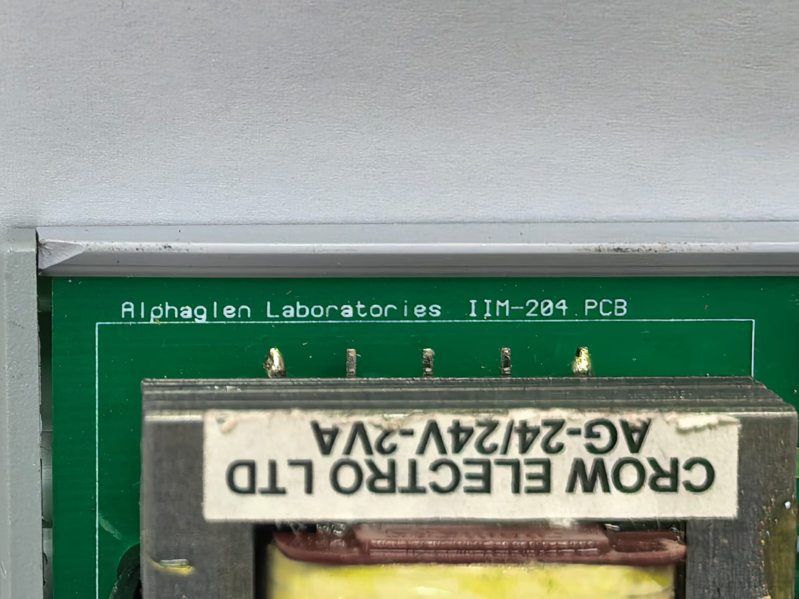 ALPHAGLEN IO-IIM-I ALPHAGLEN IIM-204/IO-IIM SIGNAL ISOLATOR PCB BOARD IO-IIM-I 2