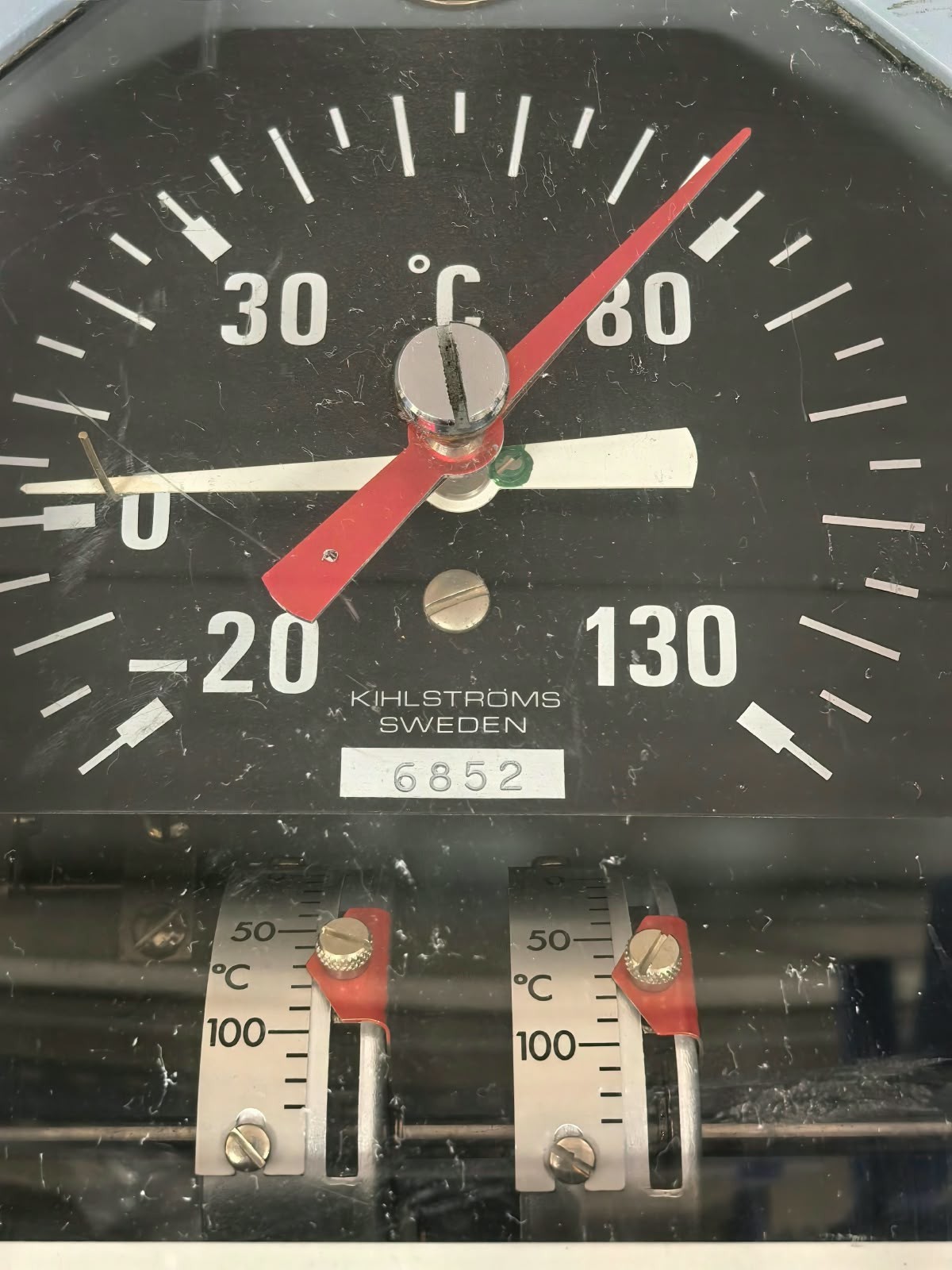 AB KIHLSTROMS 6852 AB KIHLSTROMS 6852 OIL THERMOMETER 4