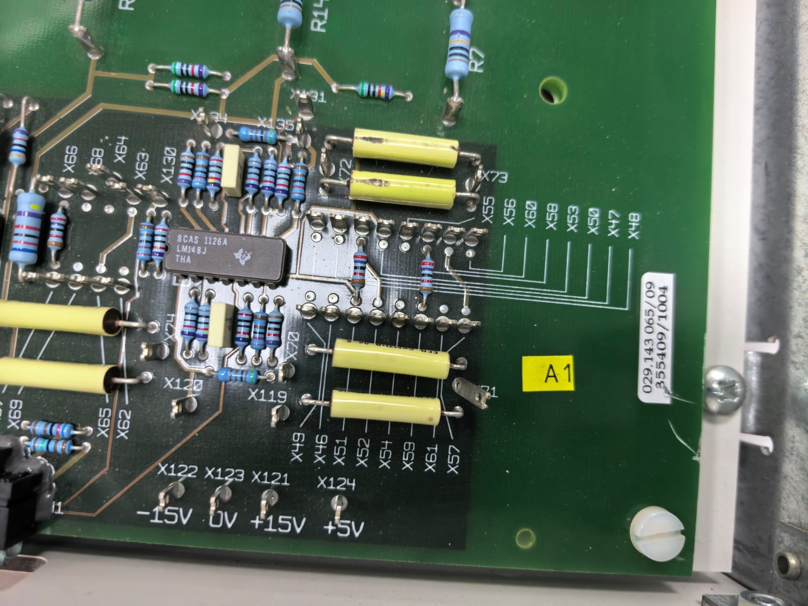 GE 029.147644 REV.2 GE 029.147644 REV.2 VOLTAGE DETECTION BL PCB BOARD 5