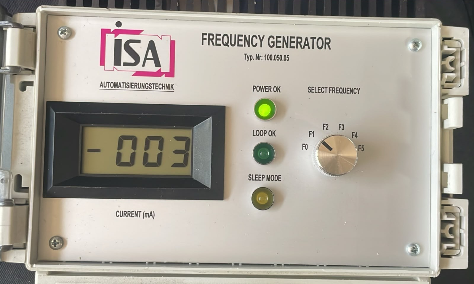 ISA 100.050.05 ISA 100.050.05 FREQUENCY GENERATOR 3
