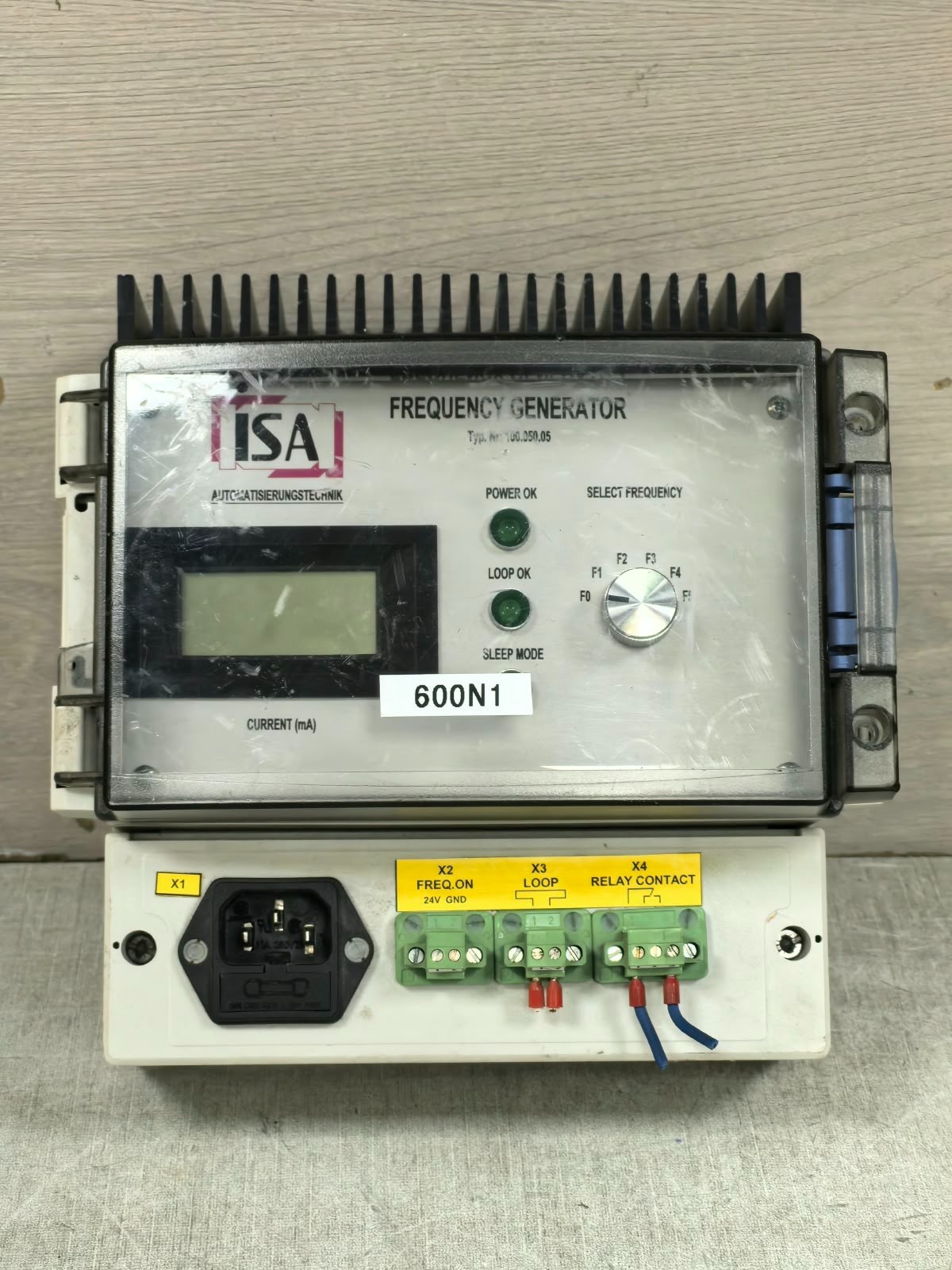 ISA 100.050.05 ISA 100.050.05 FREQUENCY GENERATOR 1