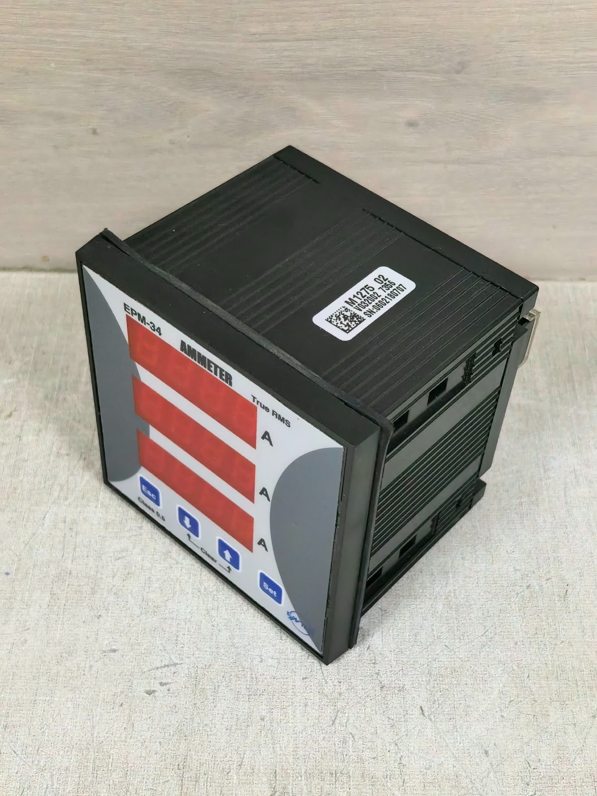 ENTES EPM-34 ENTES EPM-34 TRUE RMS AMMETER 24-250VAC/DC 65HZ 6