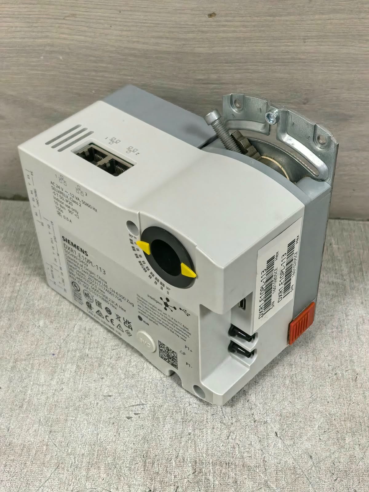 Siemens DXR1.E10PL-113 SIEMENS DXR1.E10PL-113 ROOM AS GLB ACTUATOR 5