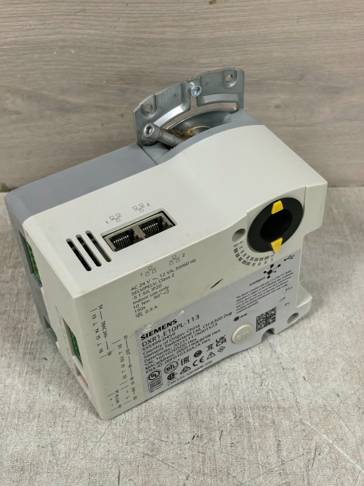 Siemens SIEMENS DXR1.E10PL-113 ROOM AS GLB ACTUATOR 4