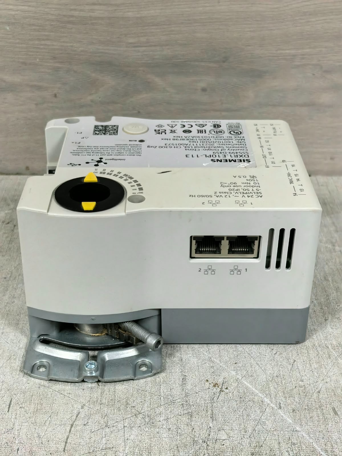 Siemens SIEMENS DXR1.E10PL-113 ROOM AS GLB ACTUATOR 7