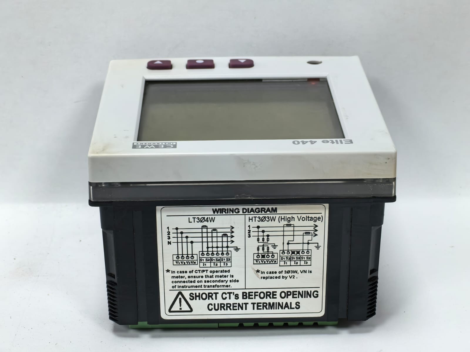 CEWE INSTRUMENT ELITE 440-441 CEWE INSTRUMENT ELITE 440-441 DIGITAL PANEL METER D3B 4