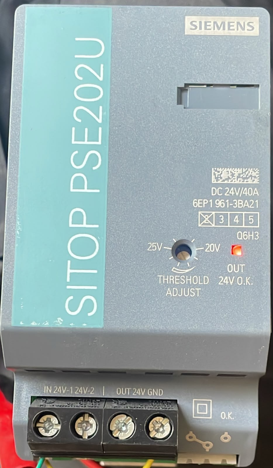 Siemens SIEMENS SITOP PSE202U SIEMENS SITOP PSE202U REDUNDANCY MODULE 6EP1961-3BA21 1