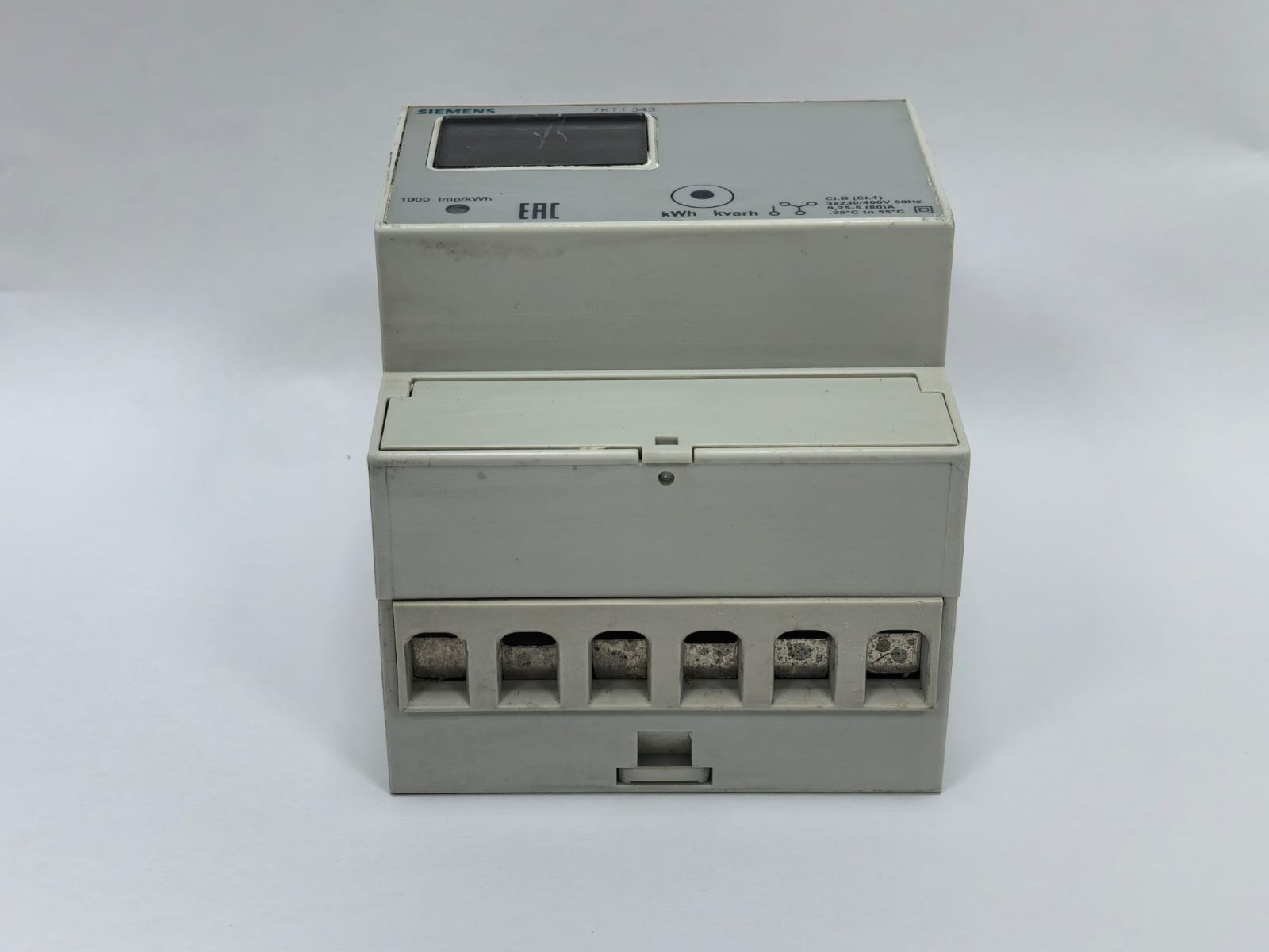 Siemens 7KT1 543 SIEMENS 7KT1 543 THREE-PHASE DIGITAL ENERGY METER 6